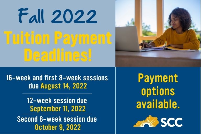 fall 2022 tuition deadlines