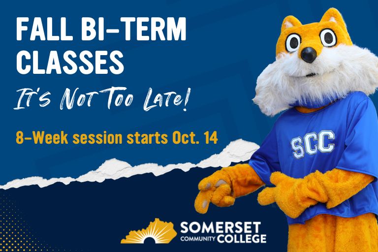 Fall Bi-term 8-week session start Oct. 14