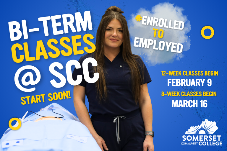 Spring bi-term registration is open!