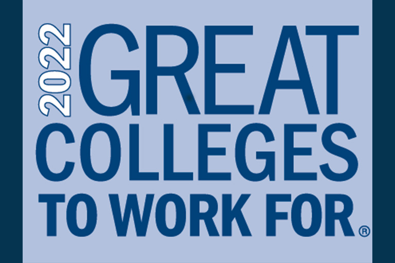 2022 Great Colleges to Work For logo