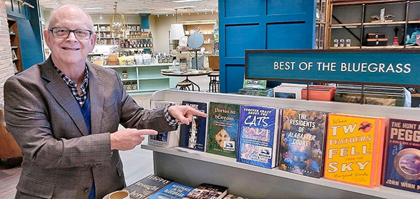Somerset Community College alum Jamie H. Vaught promotes his newest book, "Forever Crazy About the Cats: An Improbable Journey of a Kentucky Sportswriter Overcoming Adversity.”