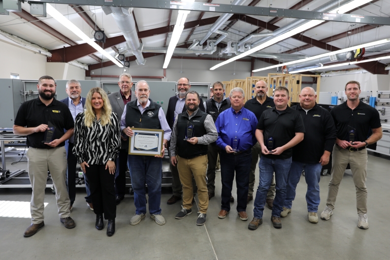 During the Valley Oak Open House, SCC took the opportunity to recognize several key business partners who have been instrumental in supporting SCC programs at Valley Oak. Among those recognized were ElectriCom, Vermeer, Brandeis, Boyd CAT, Southeast Kentucky Economic Development (SKED), Tucker Building Company and Martin Contracting.