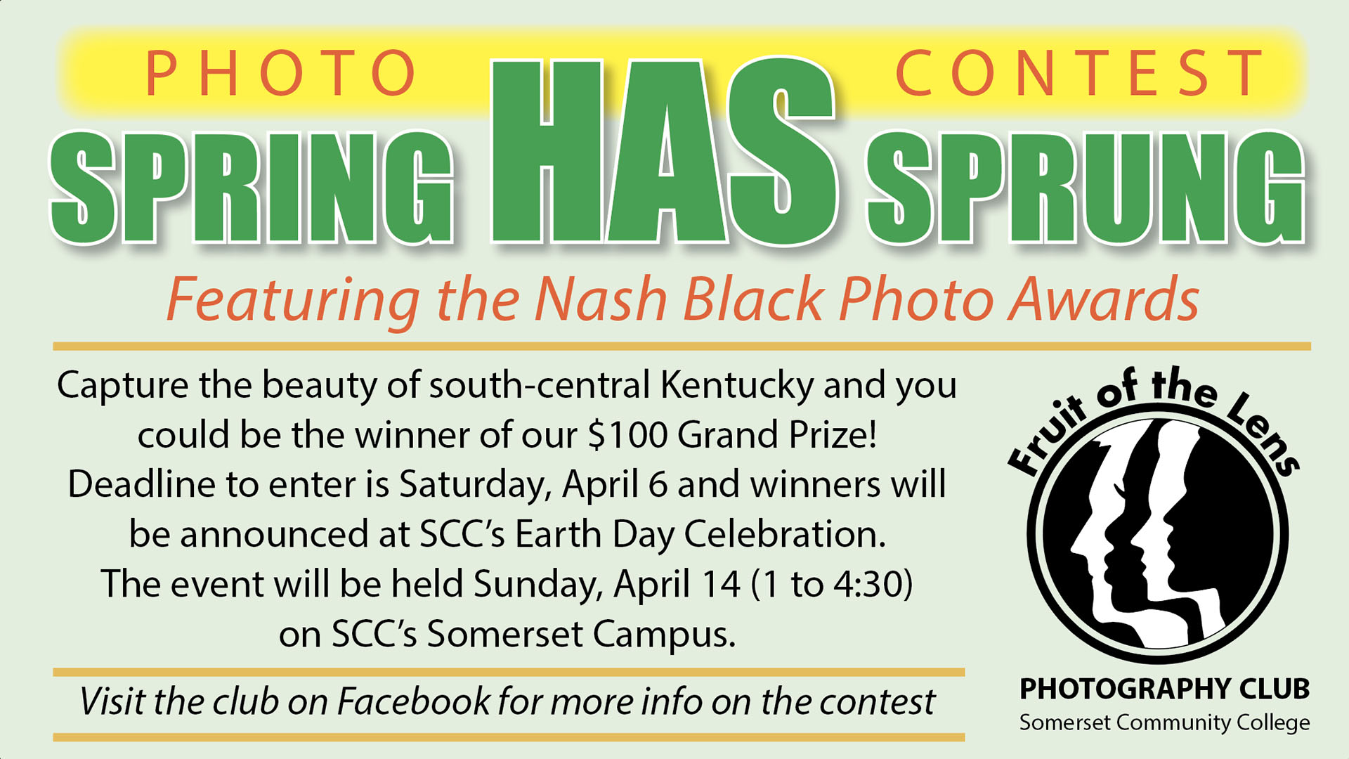 Spring Has Sprung Photo Contest (more info. in article)