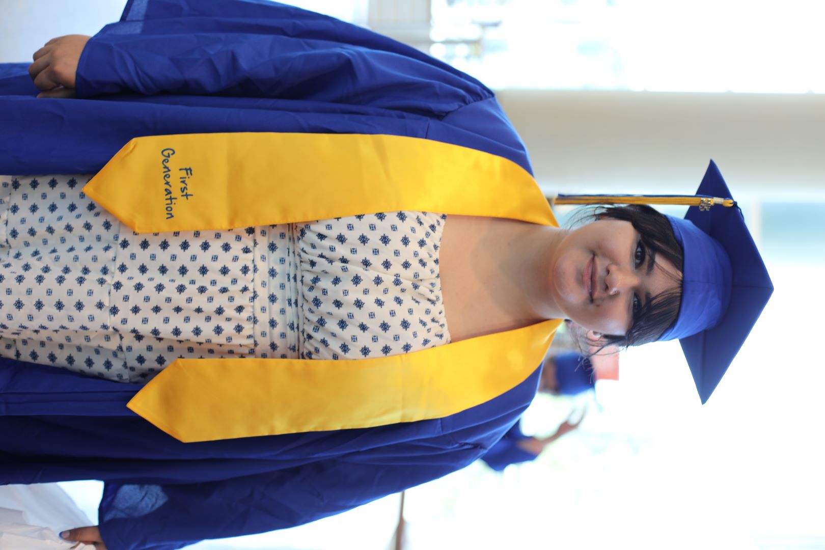 Dakota Williams of Somerset, KY, a first-generation college student, celebrates earning an Associate of Arts degree in Psychology.