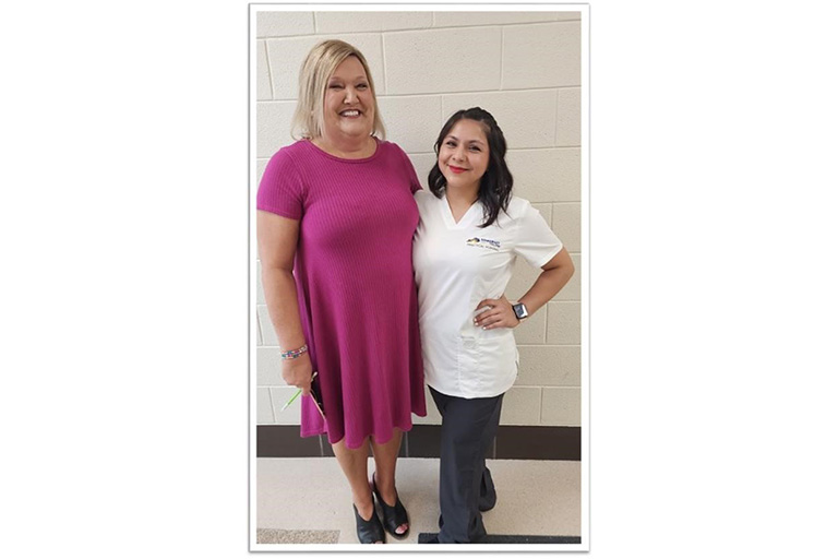 Maria Fuentes is an SCC student in the Somerset evening LPN program. She is such a joyful person and has overcome significant obstacles. Her main goal is to pay it forward in helping others.