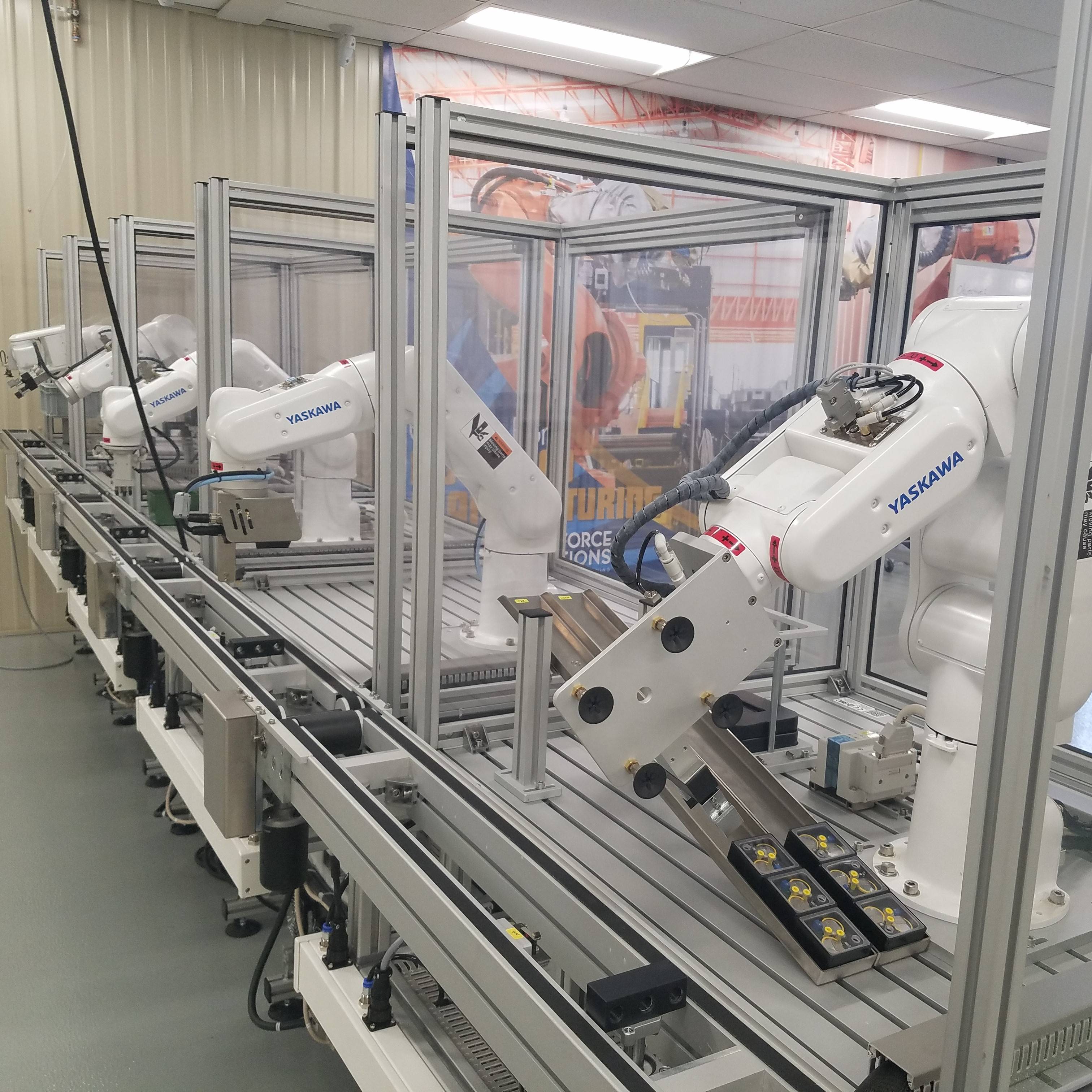 Yaskawa Robotics Assembly Line trainers